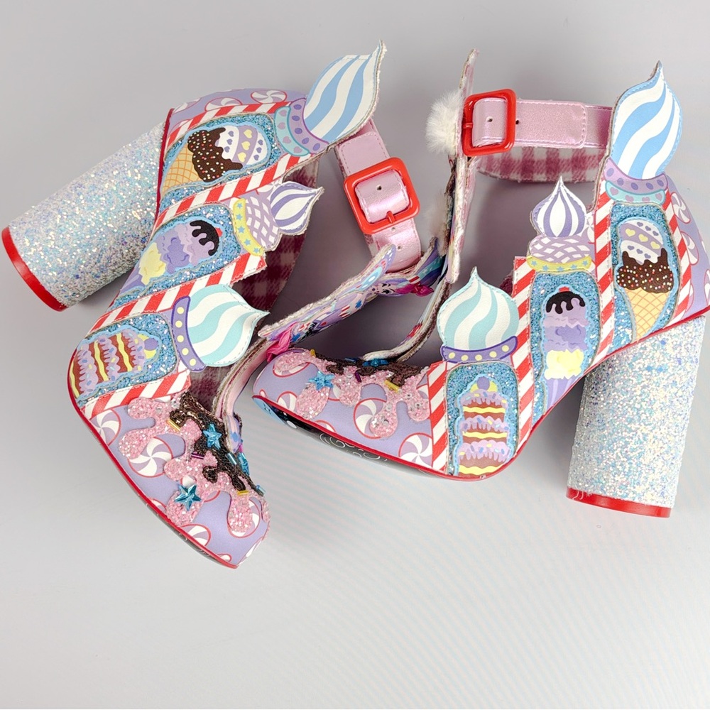 Irregular Choice Nutcracker Heels | Light-Up, Musical | Size 38 (US 7.5)